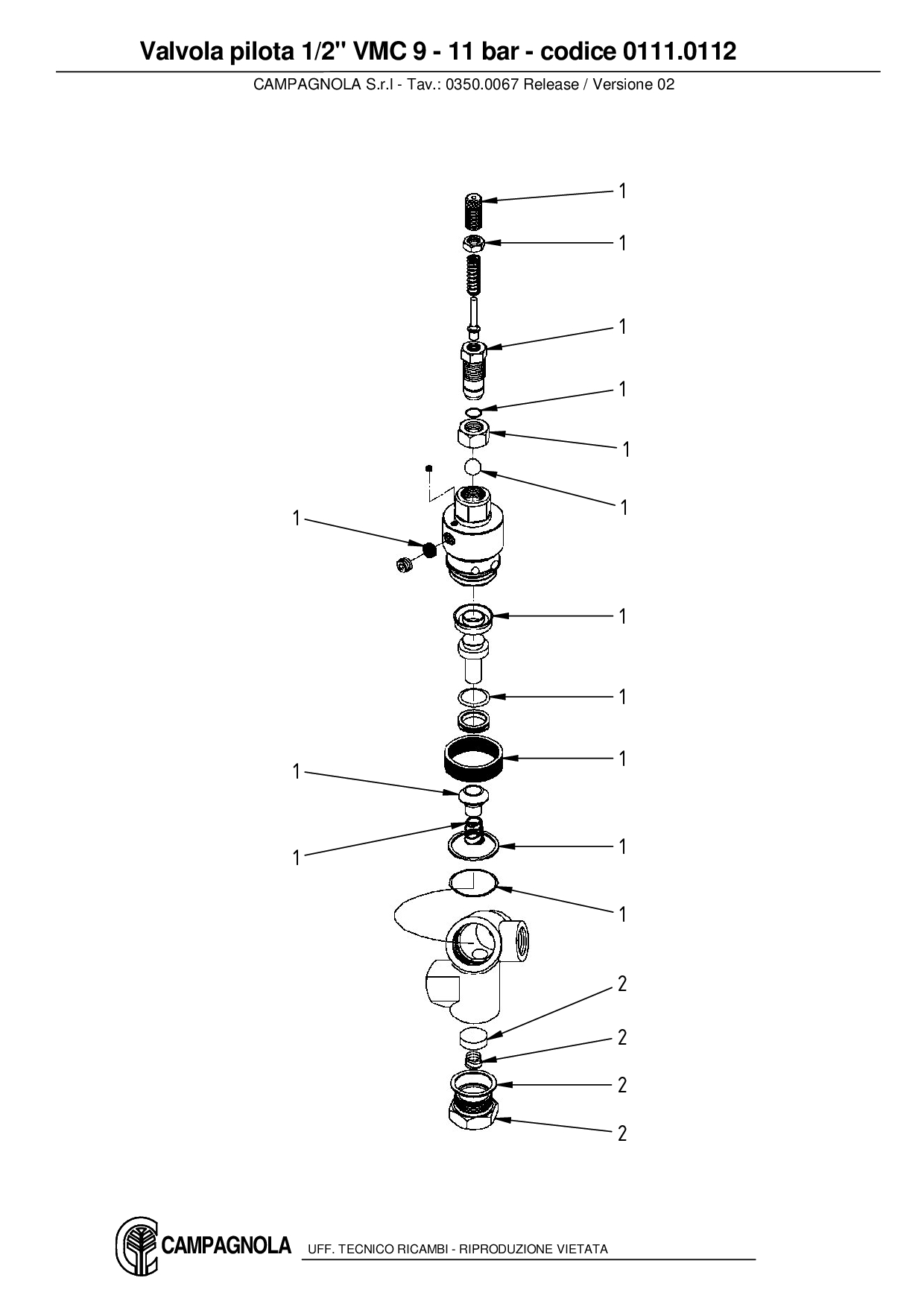 0111.0112_Valvola pilota VMC 9 – 11 bar